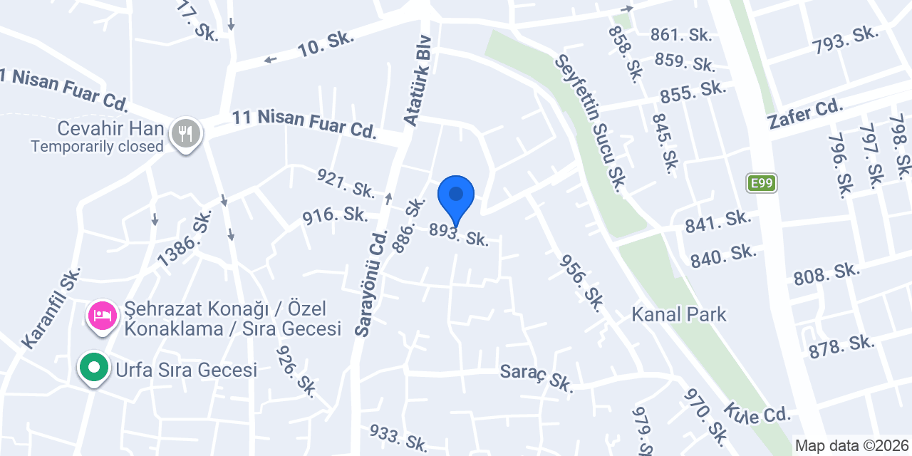 Emfar Hediyelik Eşya konumu