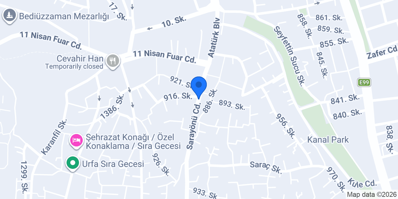 Puan Tur konumu