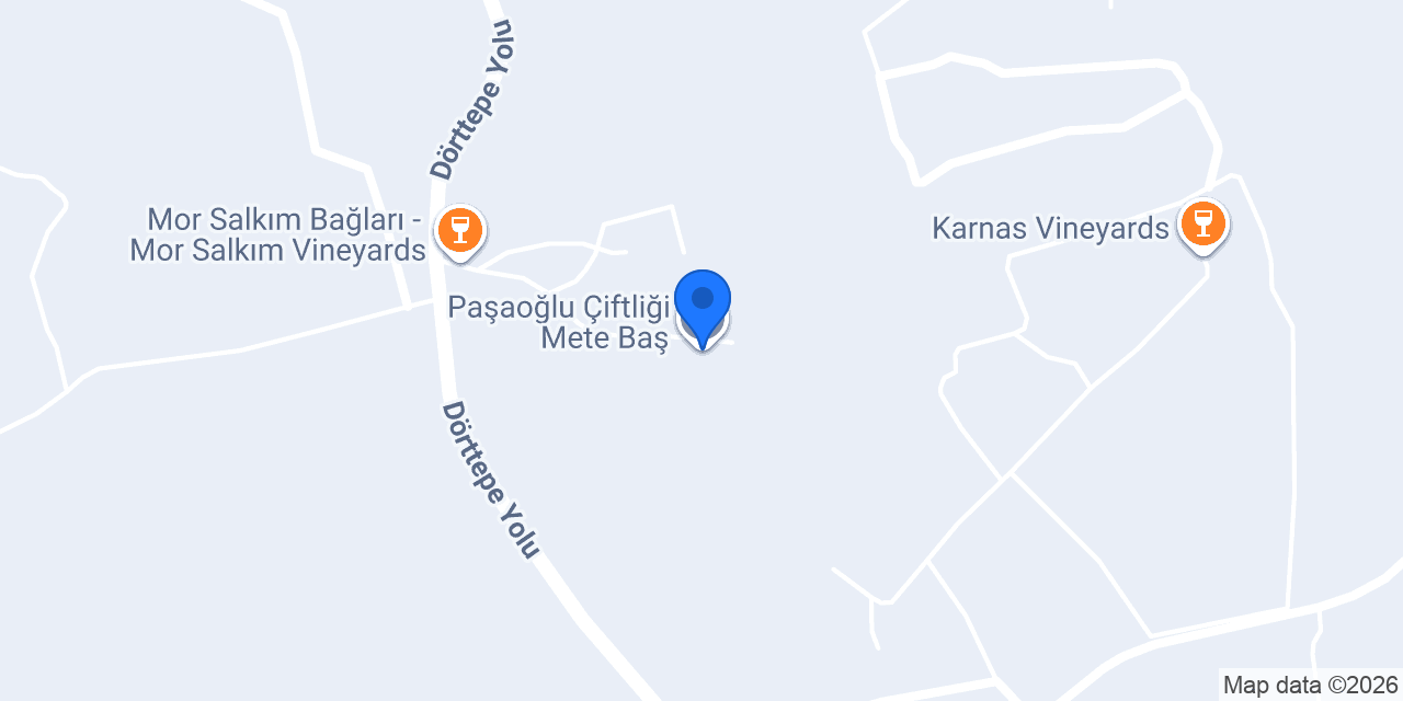 Paşaoğlu Çiftliği Mete Baş konumu