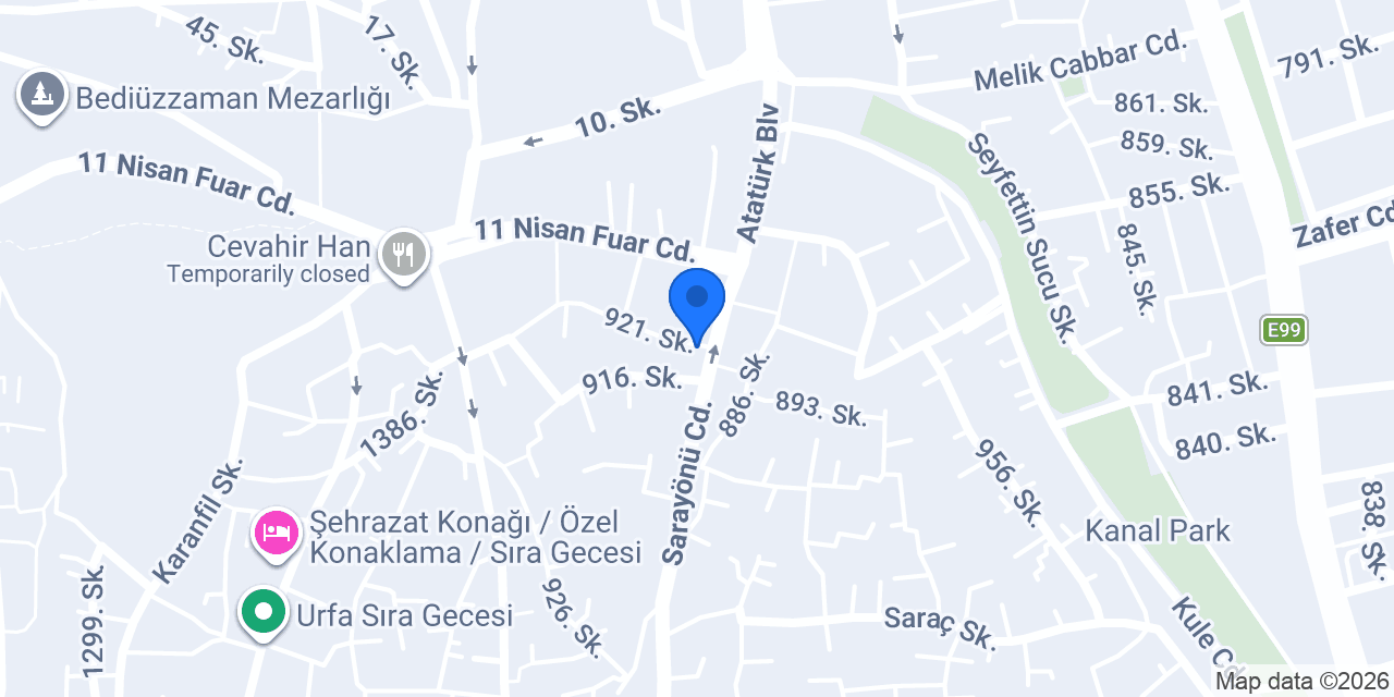 Özel Akabe Sürücü Kursu konumu