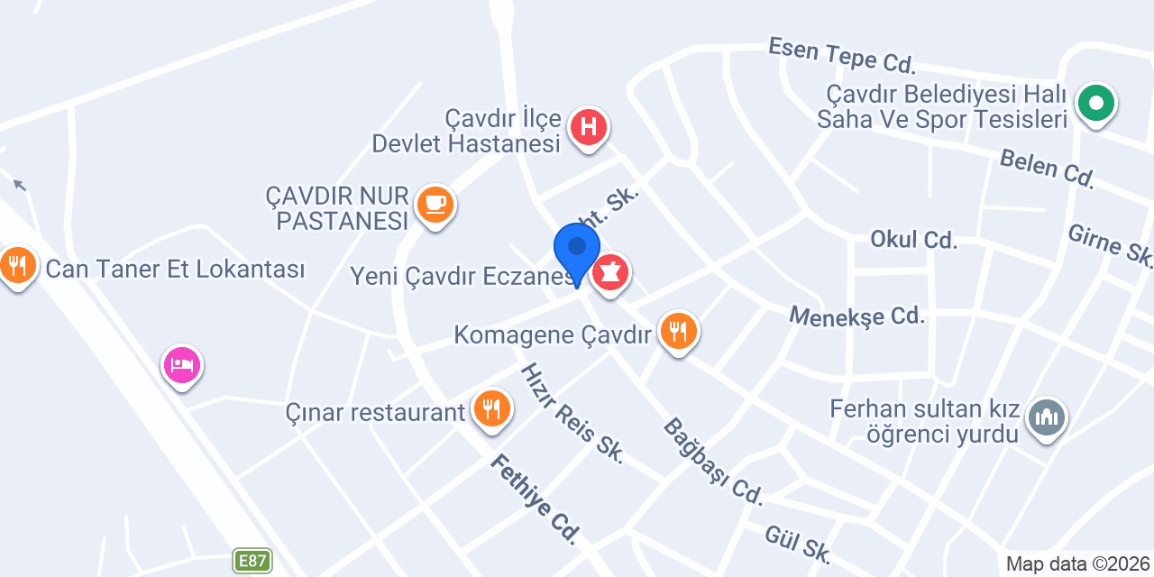 Ersoy Hırdavat konumu