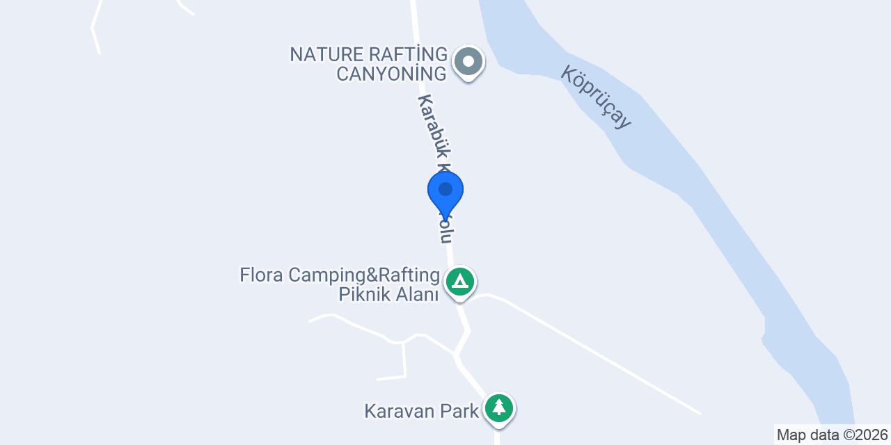 Express Rafting konumu