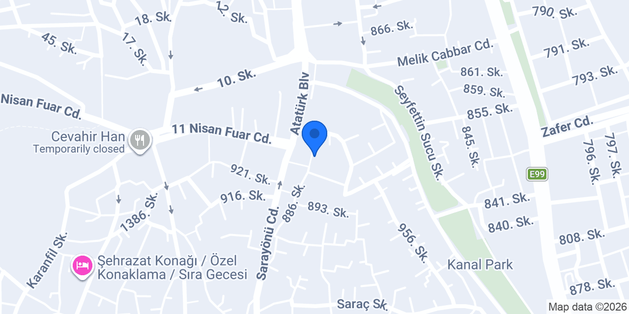Şefkat elektronik konumu