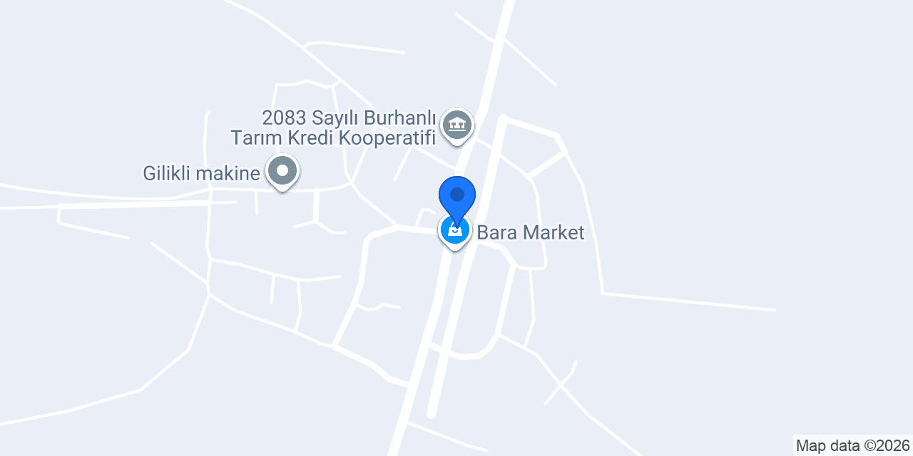 Burhanlı İlkokulu konumu