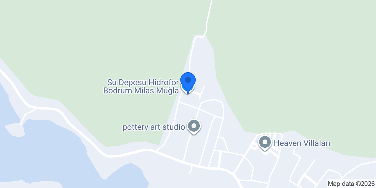 Su Deposu Hidrofor Bodrum Milas Muğla konumu