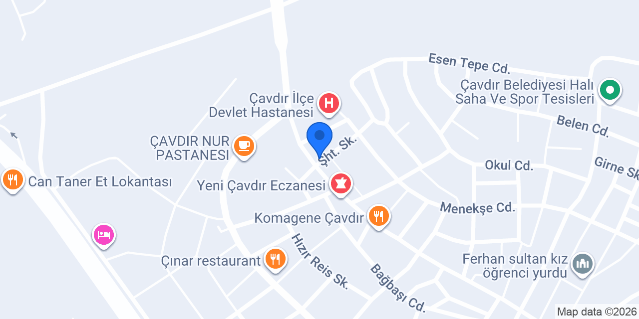 Battalbey Çiğköfte Çavdır konumu