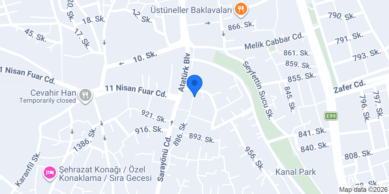 KAVURMACI konumu