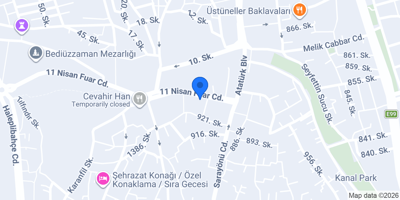 KURYE BİLAL konumu