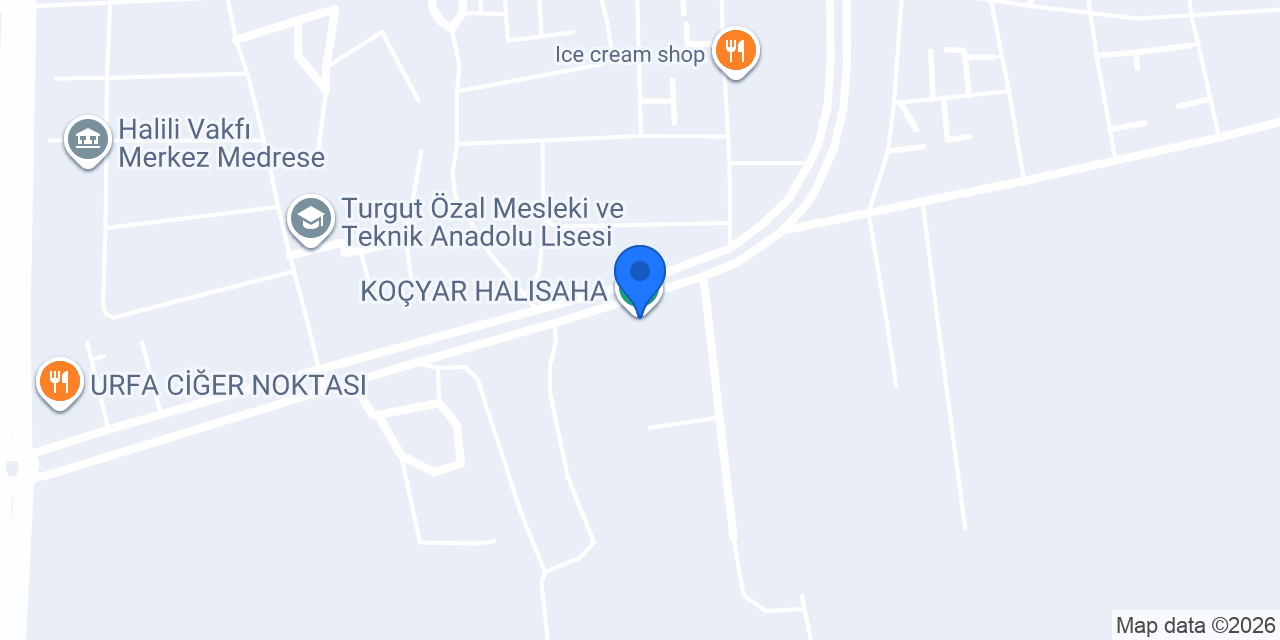 KOÇYAR HALISAHA konumu