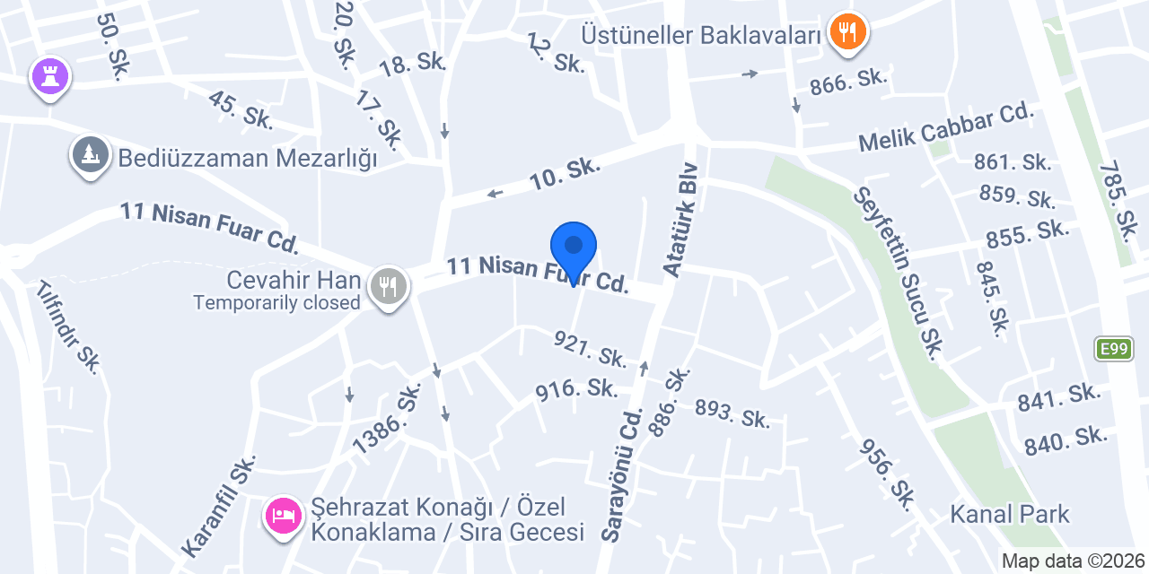 Radsan Elektronik konumu