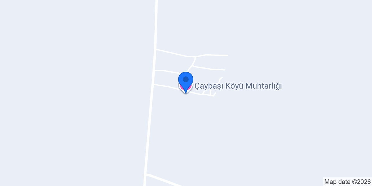Çaybaşı Köyü Muhtarlığı konumu