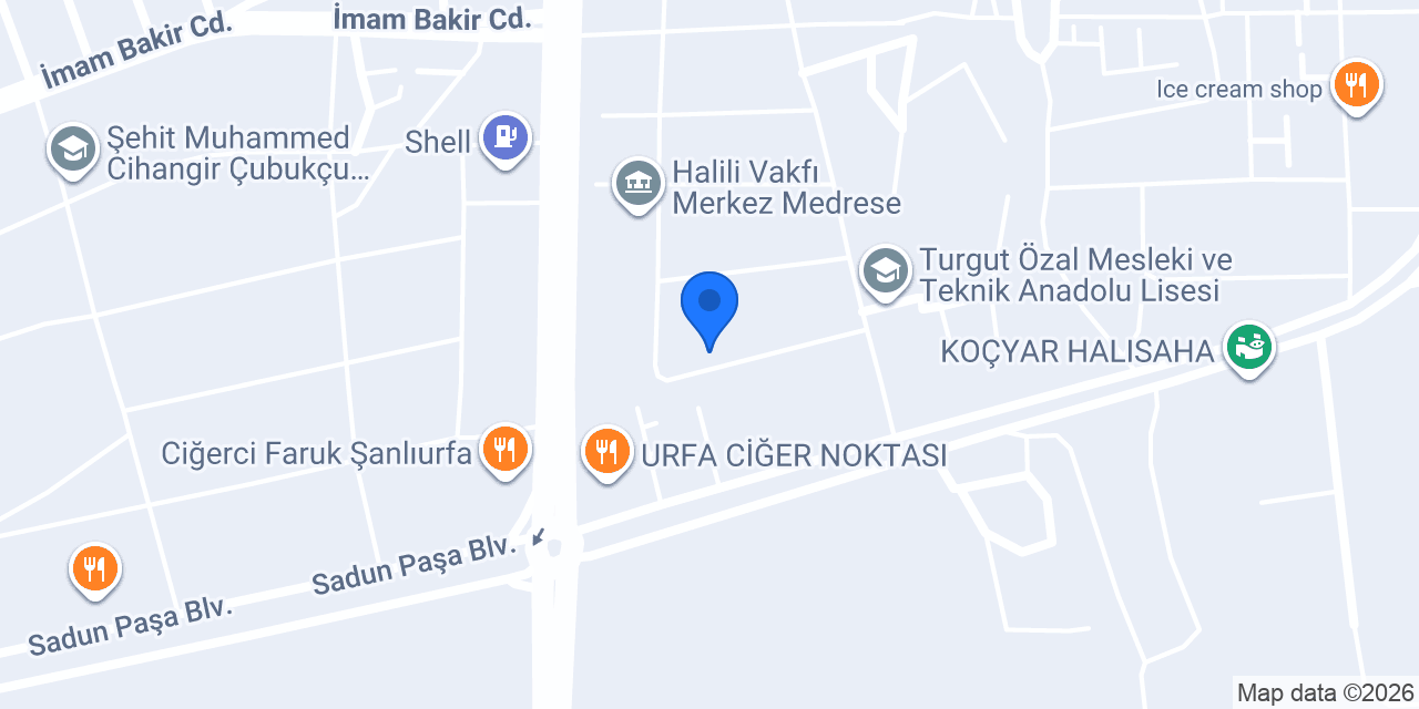 Öz Urfa Nakliyat konumu