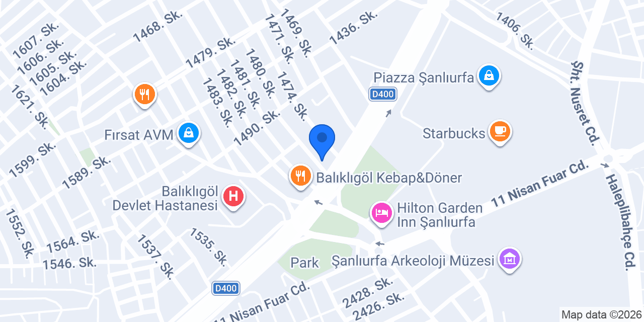 Edessa Sofrası konumu