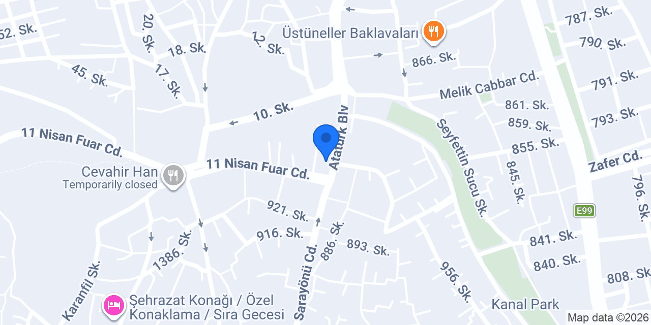 Hakel Döviz konumu