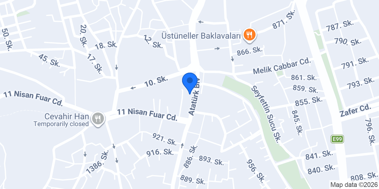 Hotel Güven konumu