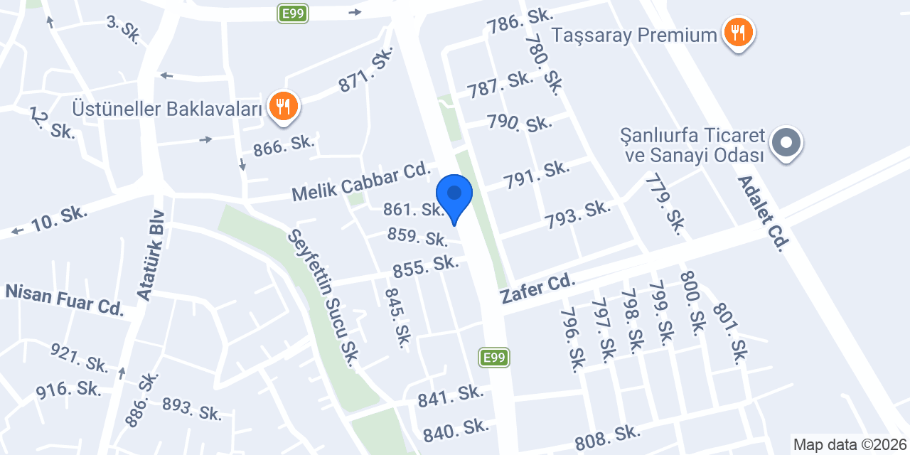 AYAZ Elektrik konumu