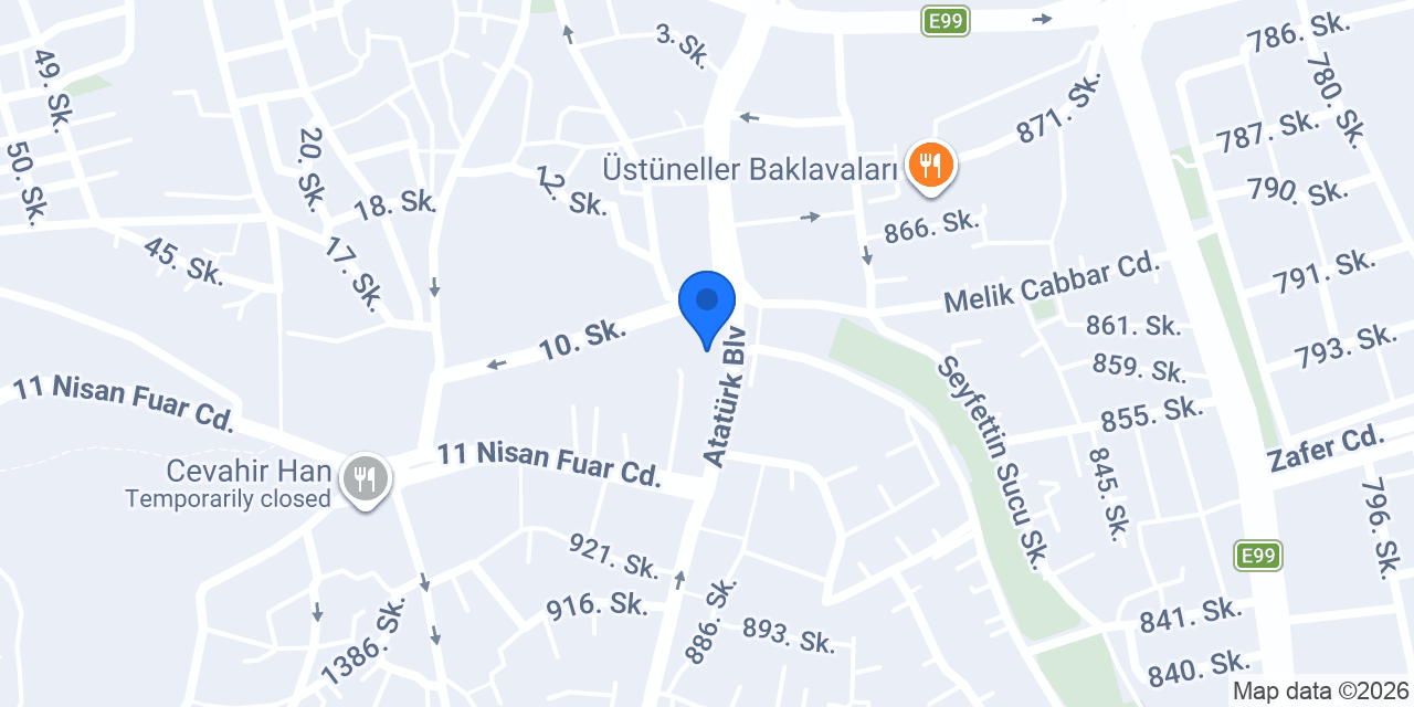 TveK Şanlıurfa konumu