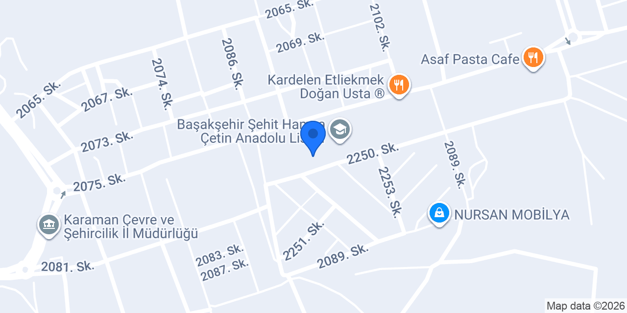 Yavuz Sultan Selim İlkokulu konumu