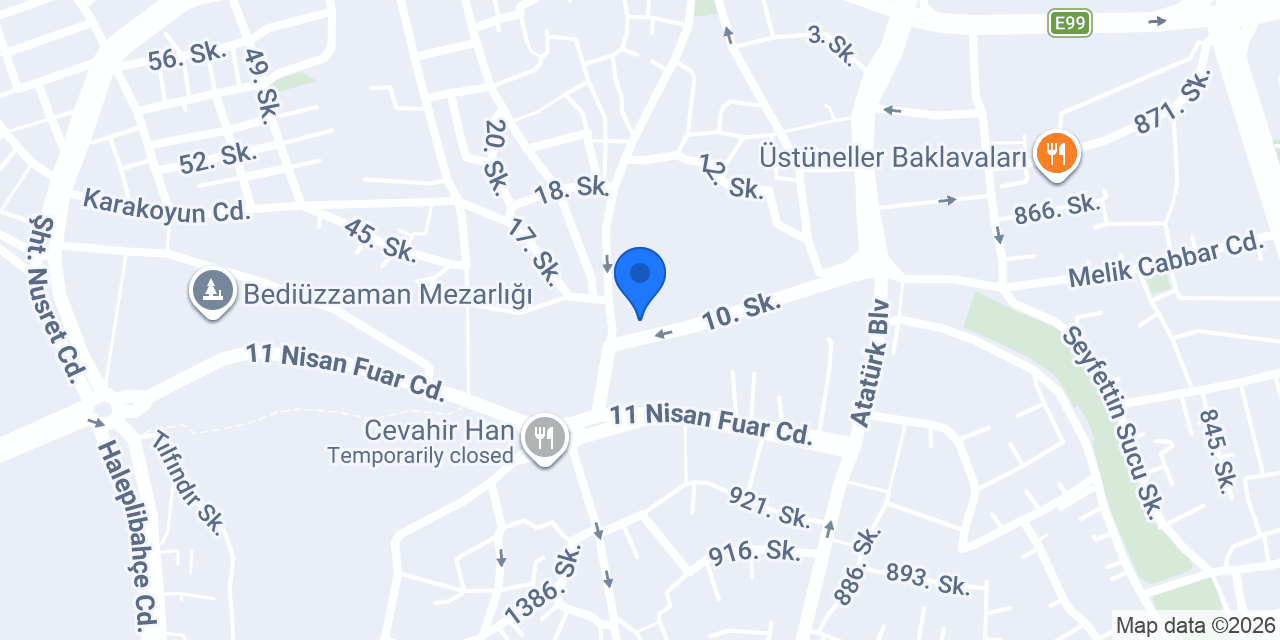 Kılıçlar Eczanesi konumu
