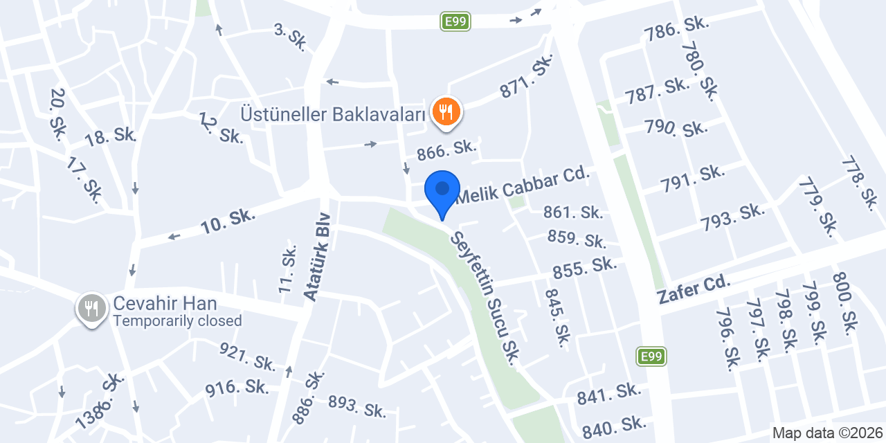GÜNAY HALI YIKAMA konumu