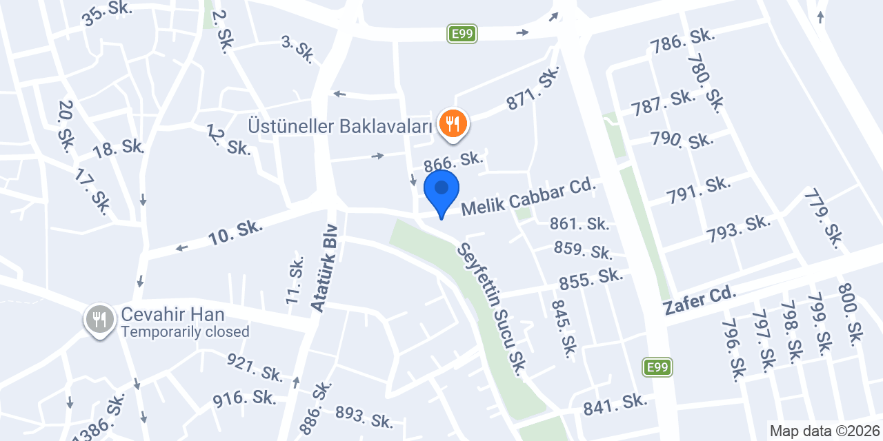 Desen Reklam konumu