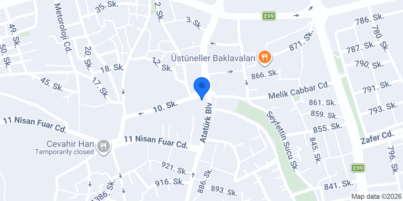 Akm Sahaf konumu