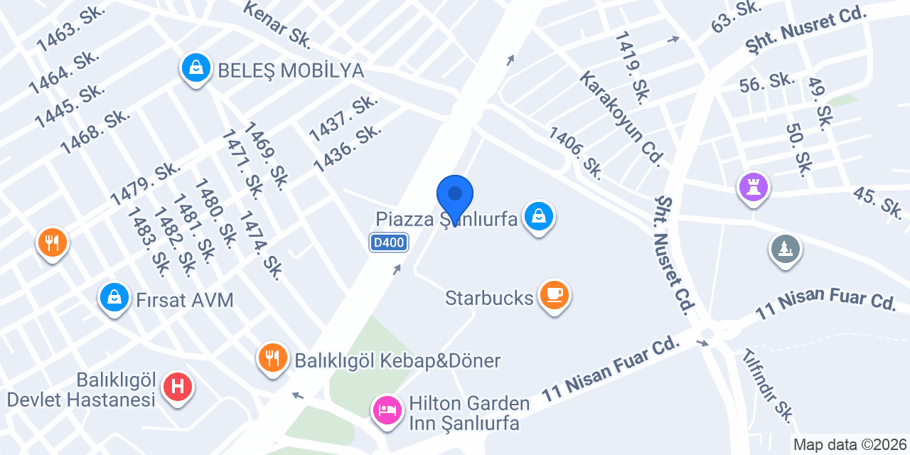 Yeni Piazza konumu