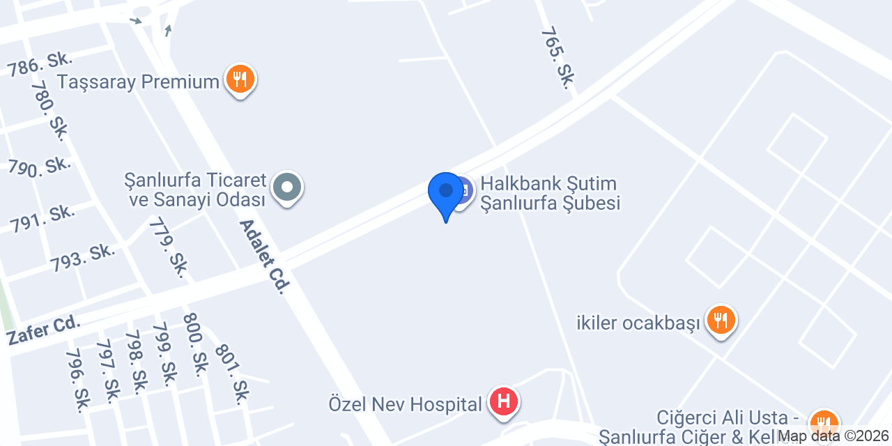 Tevhid Kitabevi, Şanlıurfa konumu