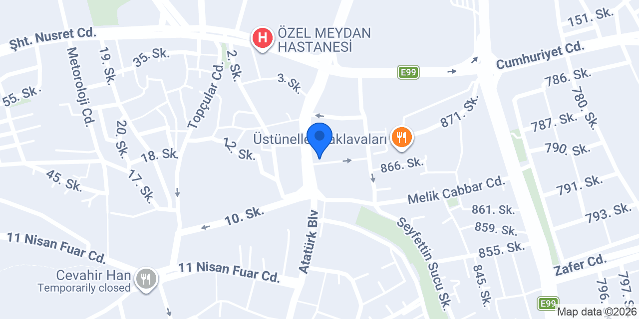 ÇELİK EMLAK OFİSİ konumu