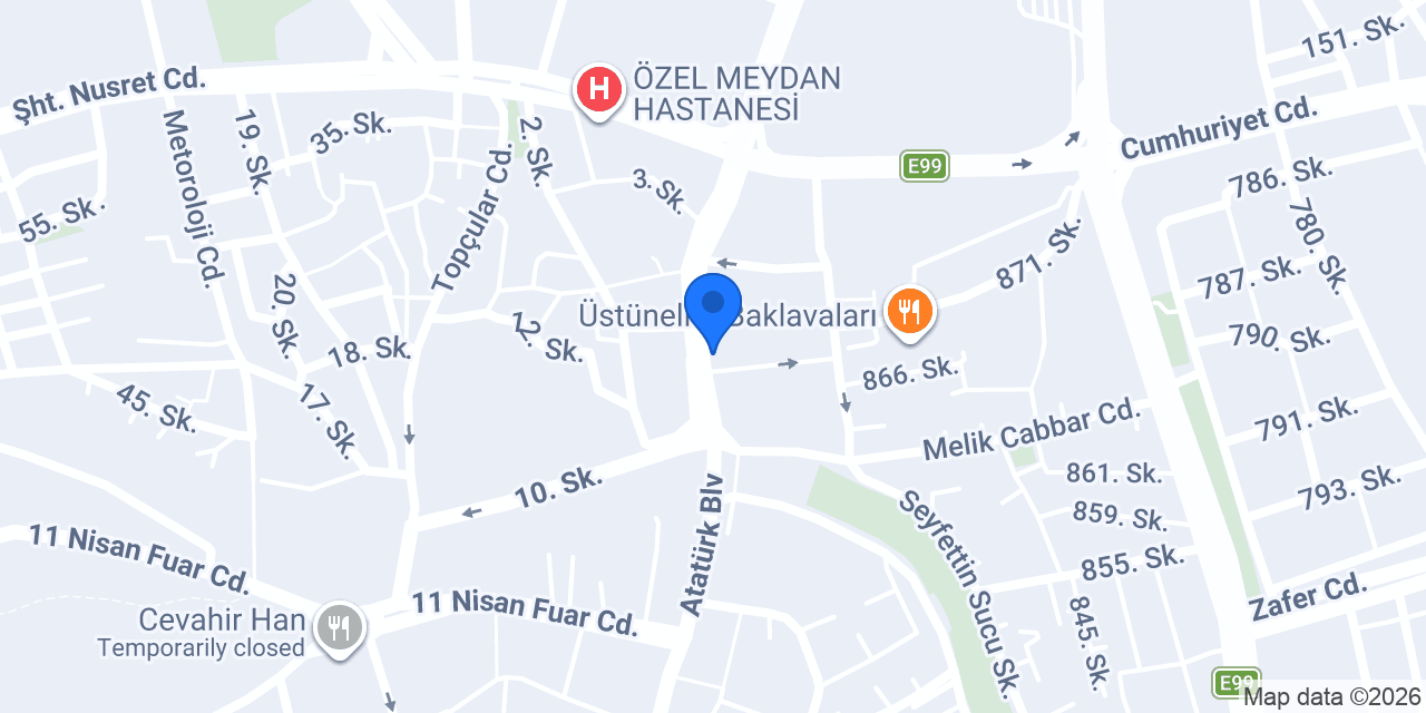 Alfa Yeminli Tercüme konumu