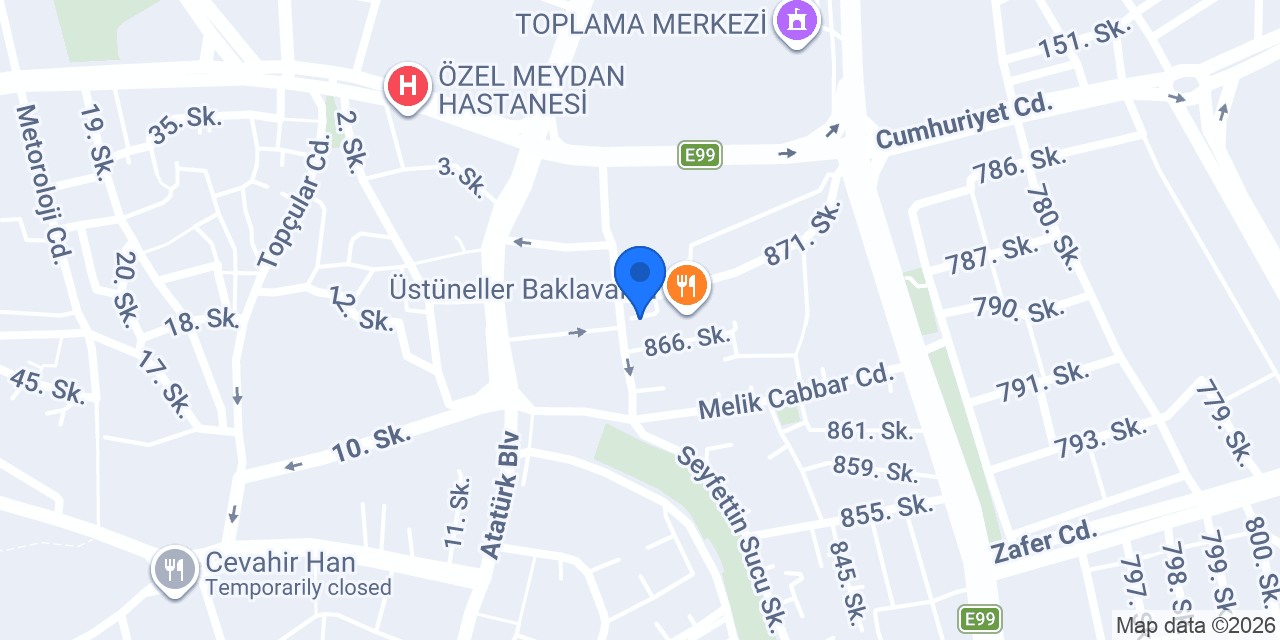 Emek Matbaa / Şanlıurfa konumu