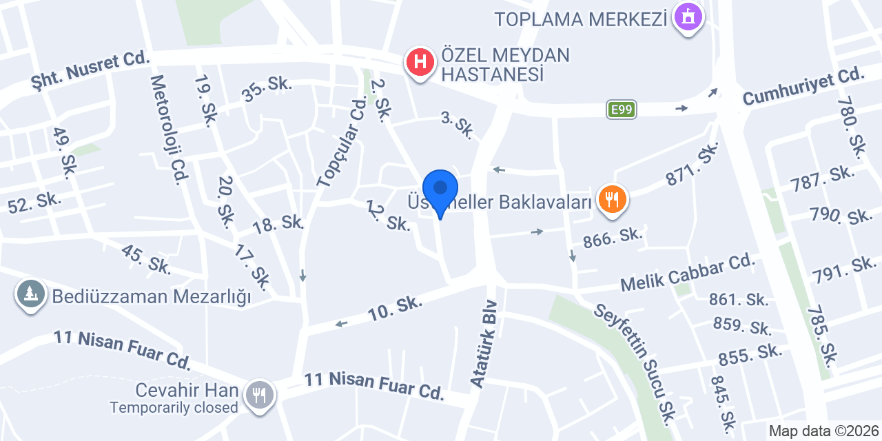 Lale Kelle Paça konumu