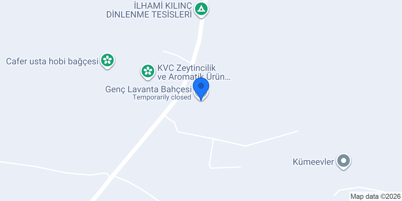 Genç Lavanta Bahçesi konumu