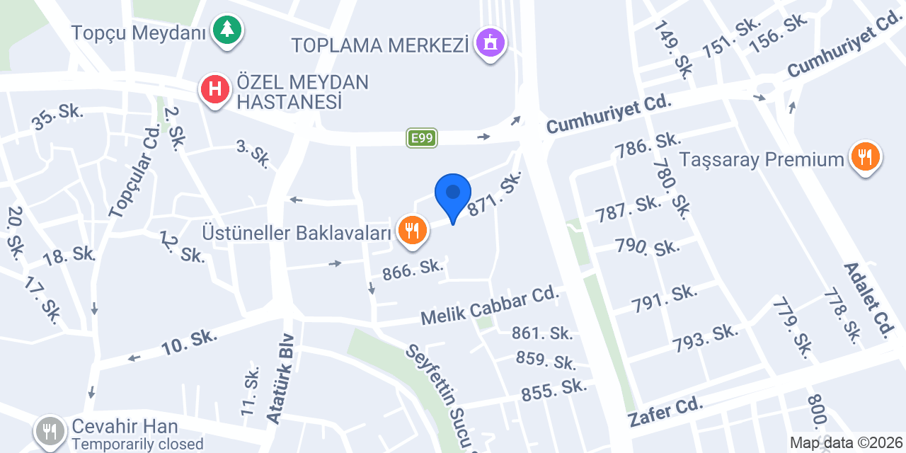 Sanat Matbaa konumu