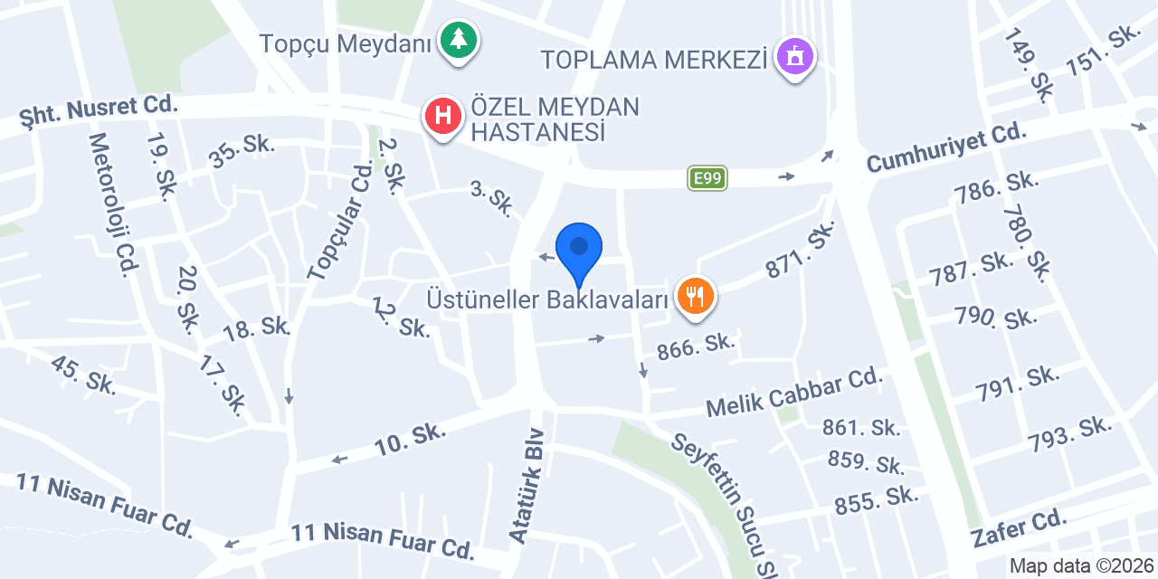 Genç Mali Müşavirlik konumu