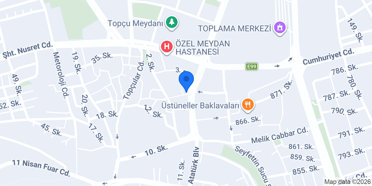 Urfa Davetiye | Urfa Matbaa konumu