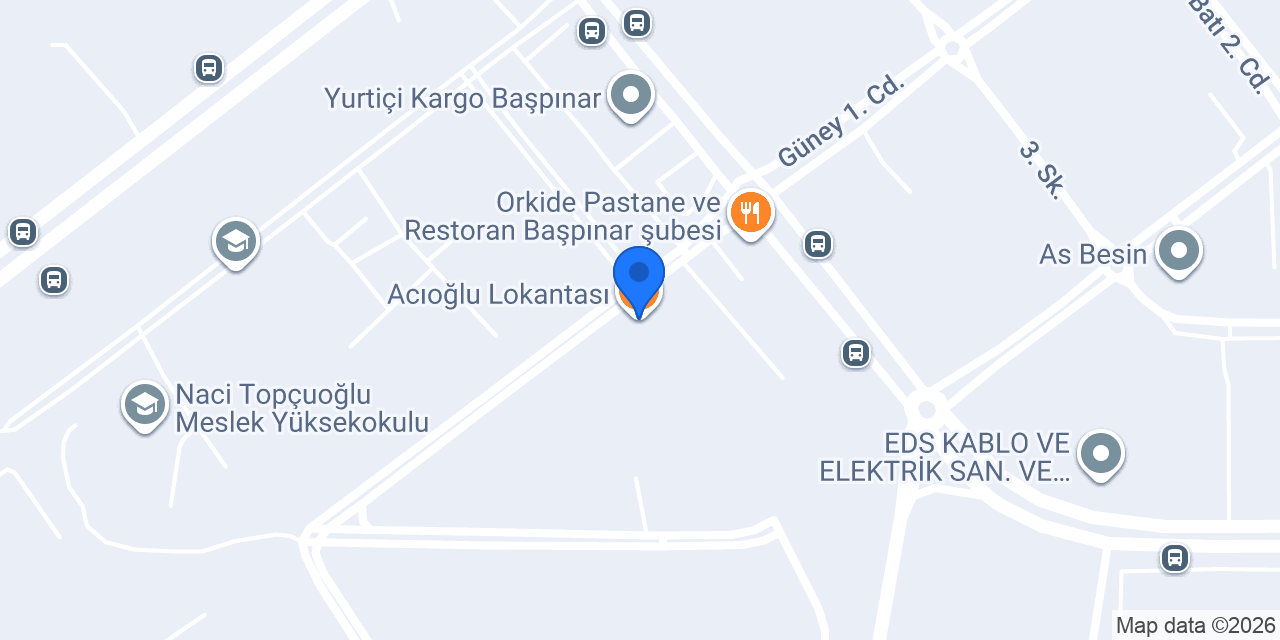 Acıoğlu Lokantası konumu