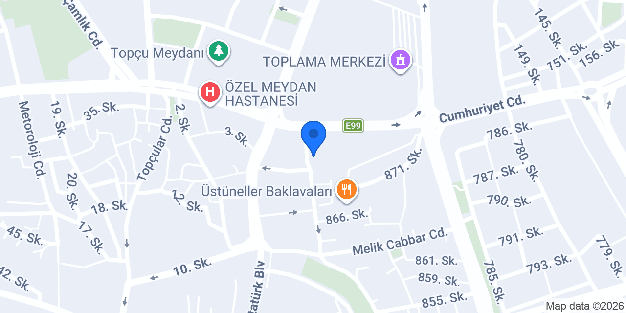 Beyaz Kalem Akademi Şanlıurfa konumu