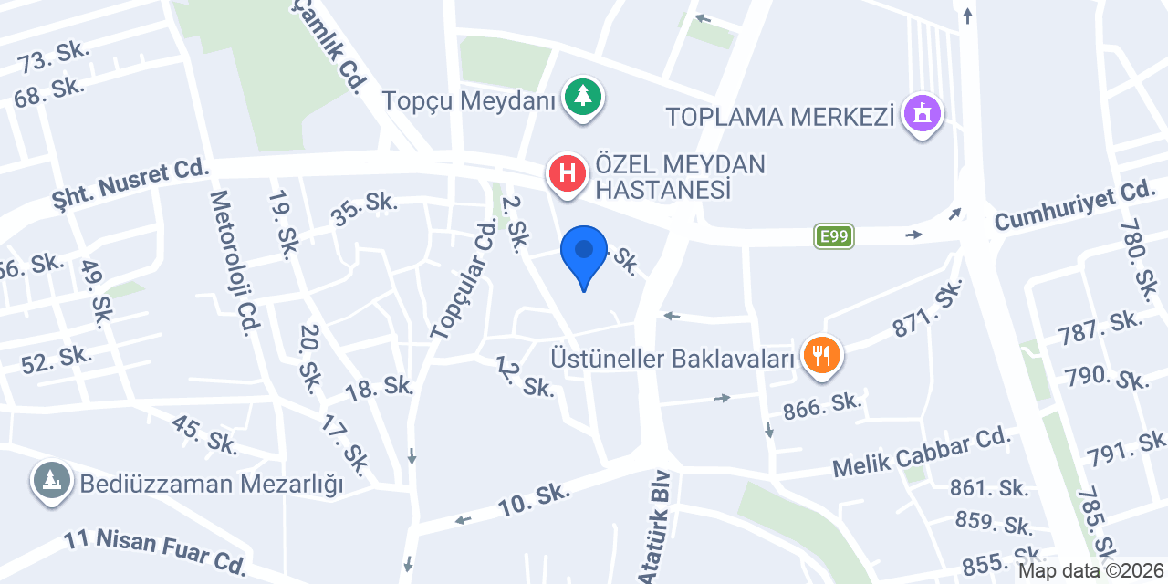 Grand Asil Otel konumu