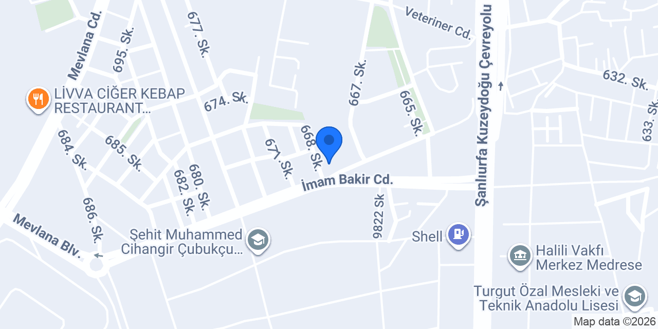 Koç İlkokulu konumu