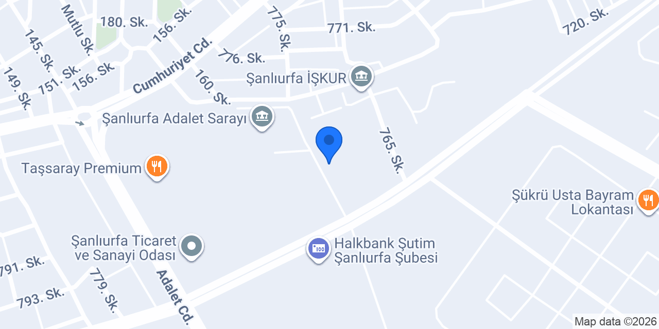 Baro lokali ve restourant konumu