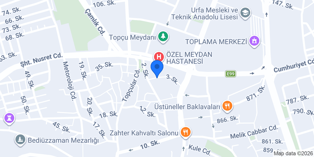 Asil Otel konumu