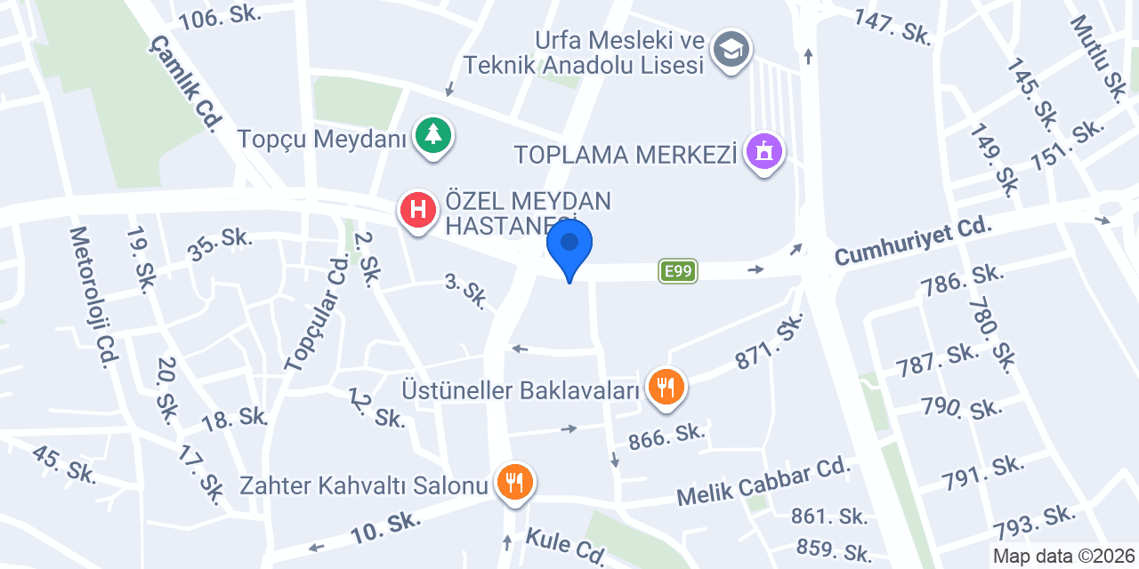 ÖZEL ŞANLI SÜRÜCÜ KURSU konumu