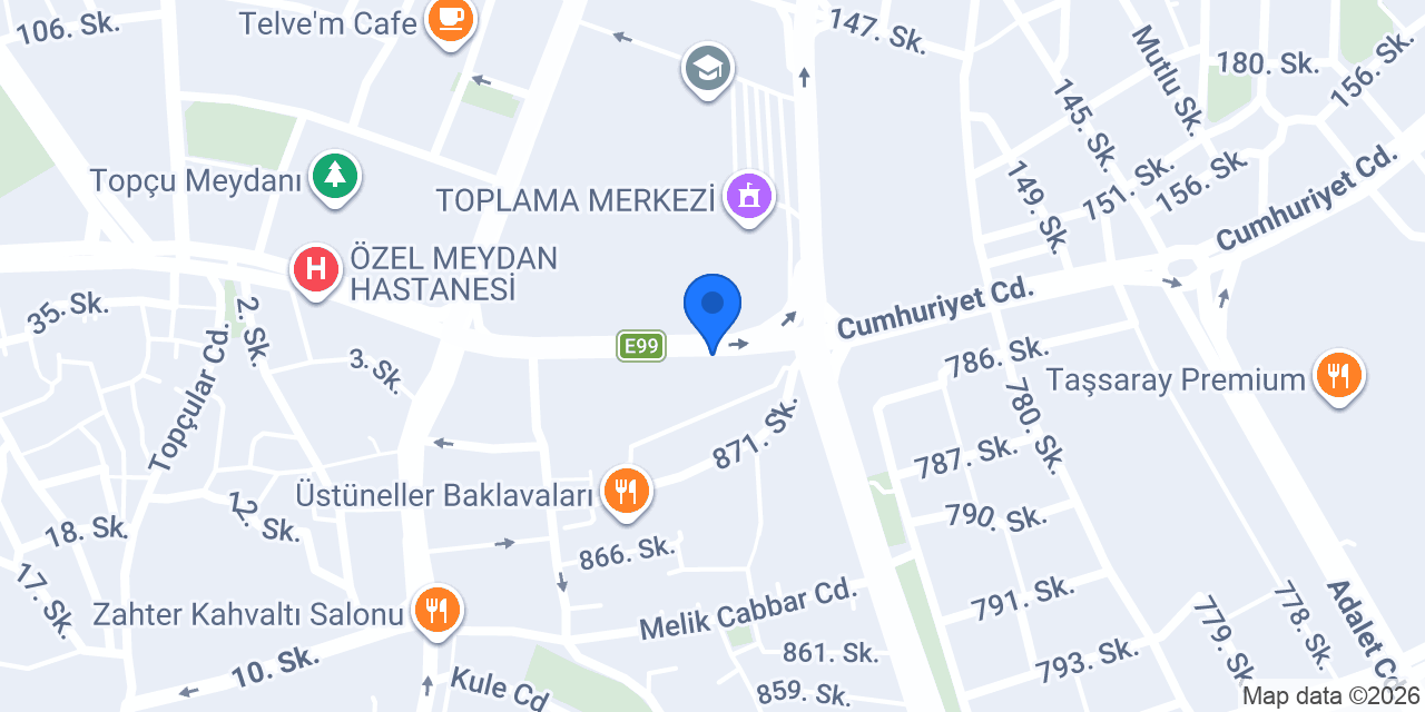 İnci Sigorta konumu