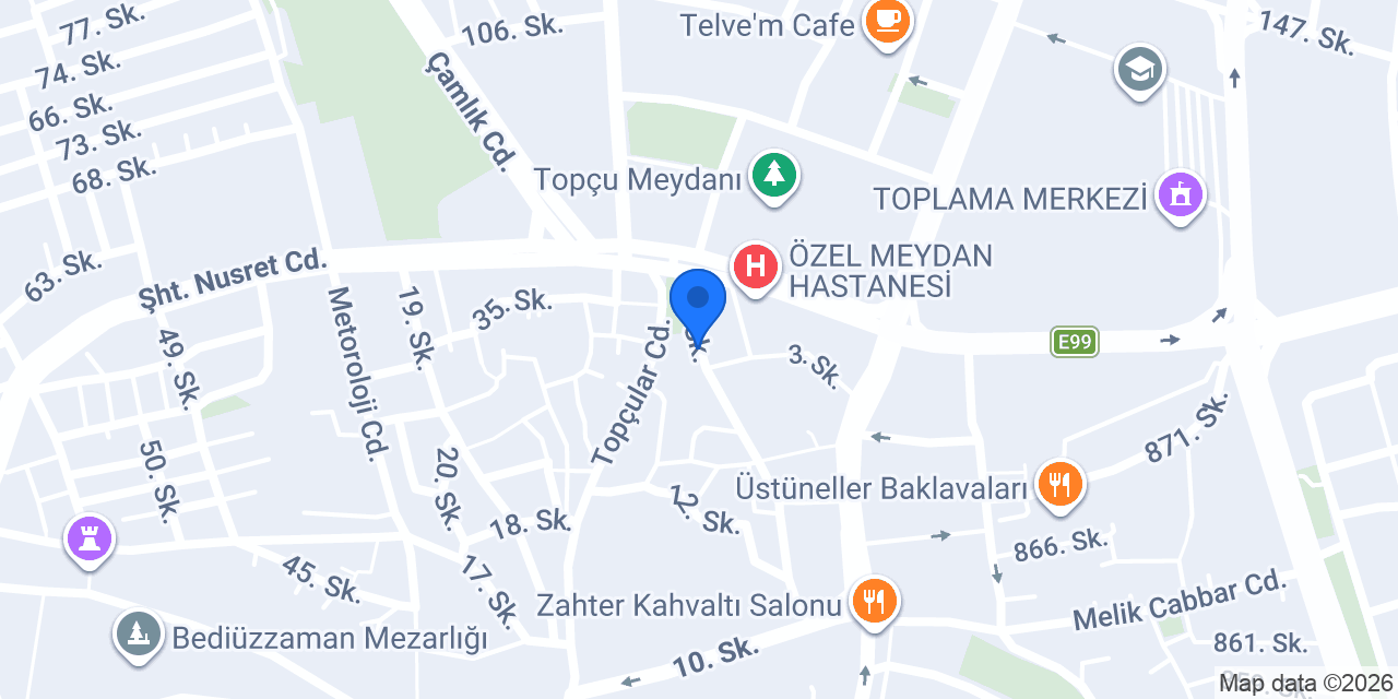 Yılsan Boya Hırdavat konumu