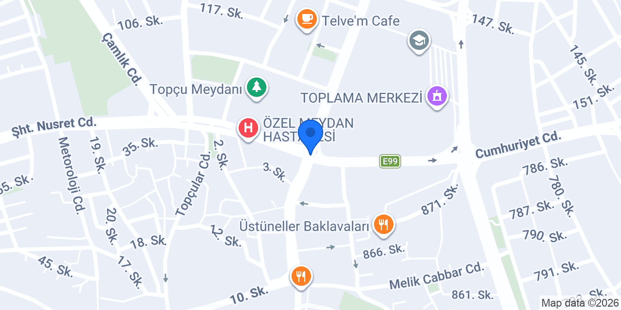 Haliliye Taksi konumu