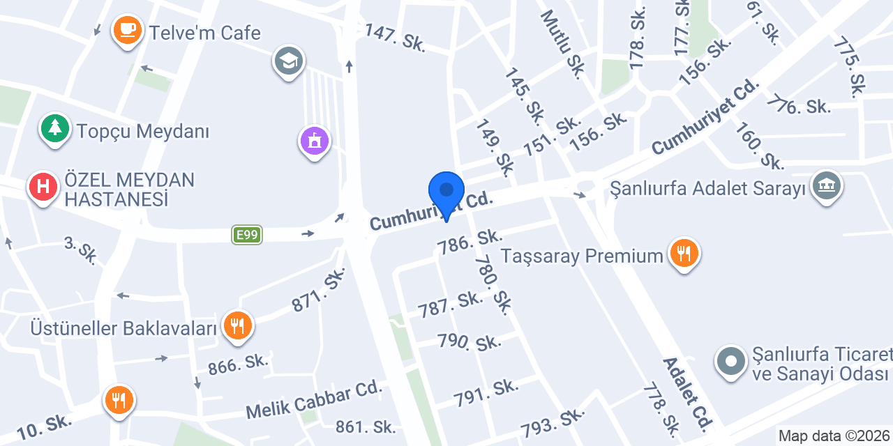 Cebir Akın Sigorta Acenteliği konumu