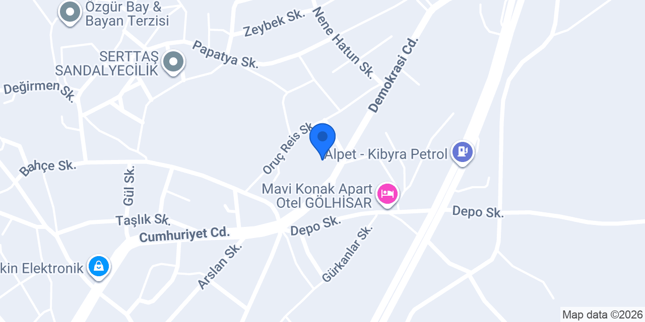AUTO EMİR konumu