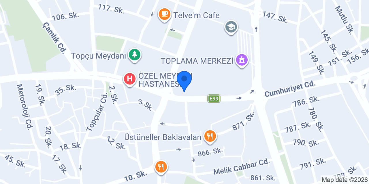 Emlak Katılım Şanlıurfa Şubesi konumu