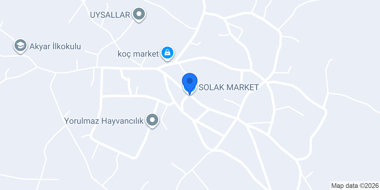 SOLAK MARKET konumu